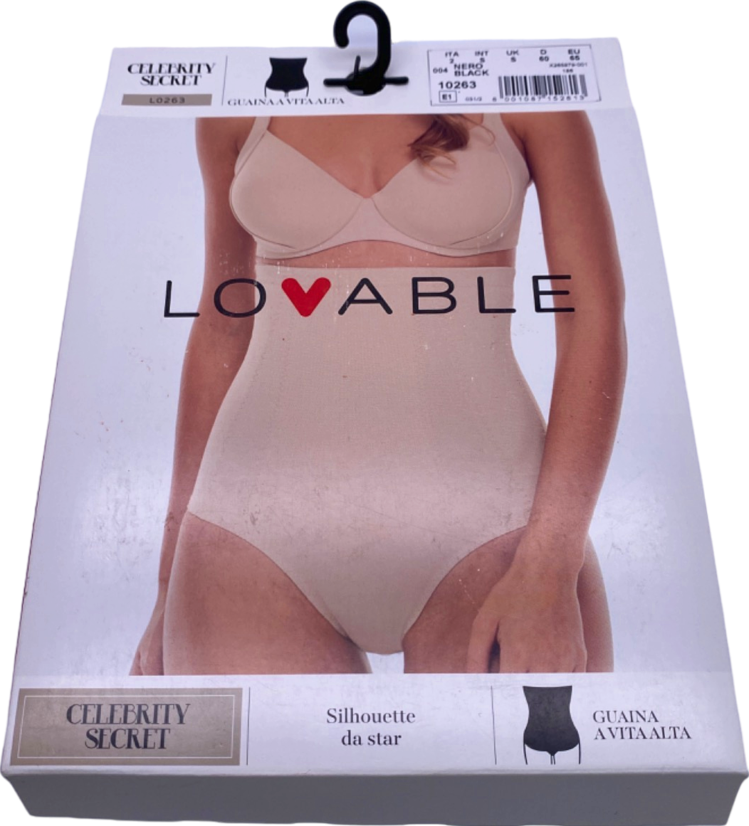 image of Lovable Black Celebrity Secret High Waist Girdle UK S