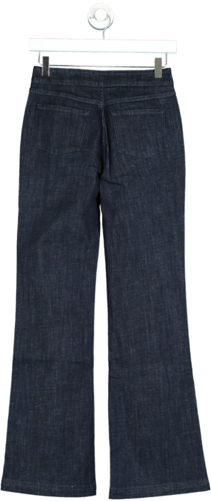 image of Boden Dark Blue Wide Leg Jeans UK 6 Petite