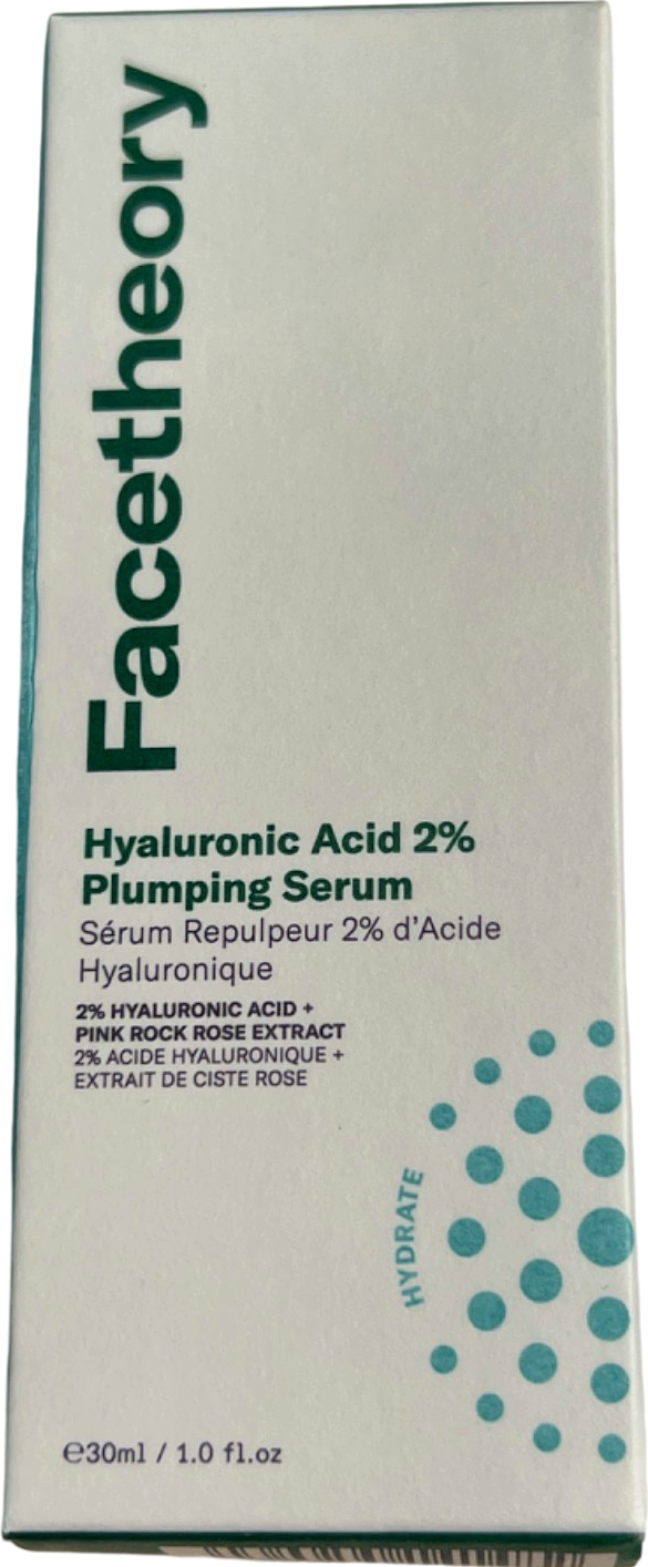 image of Facetheory Hyaluronic Acid 2% Plumping Serum 30ml