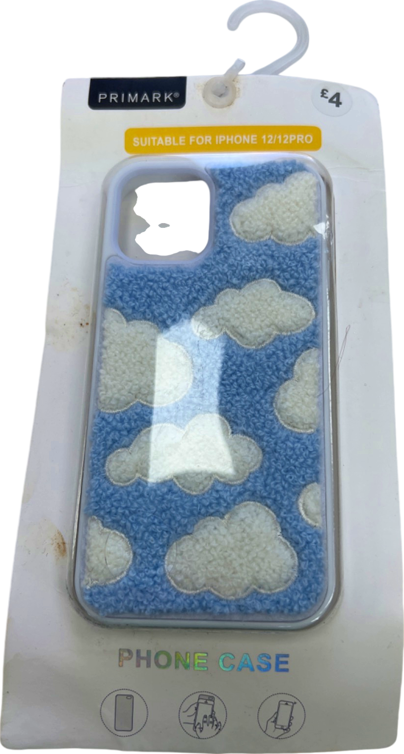 Image of Primark Blue Cloud Phone Case for iPhone 12/12 Pro