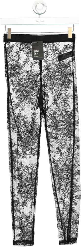 Image of Primark Rita Ora Black Lace Leggings XS