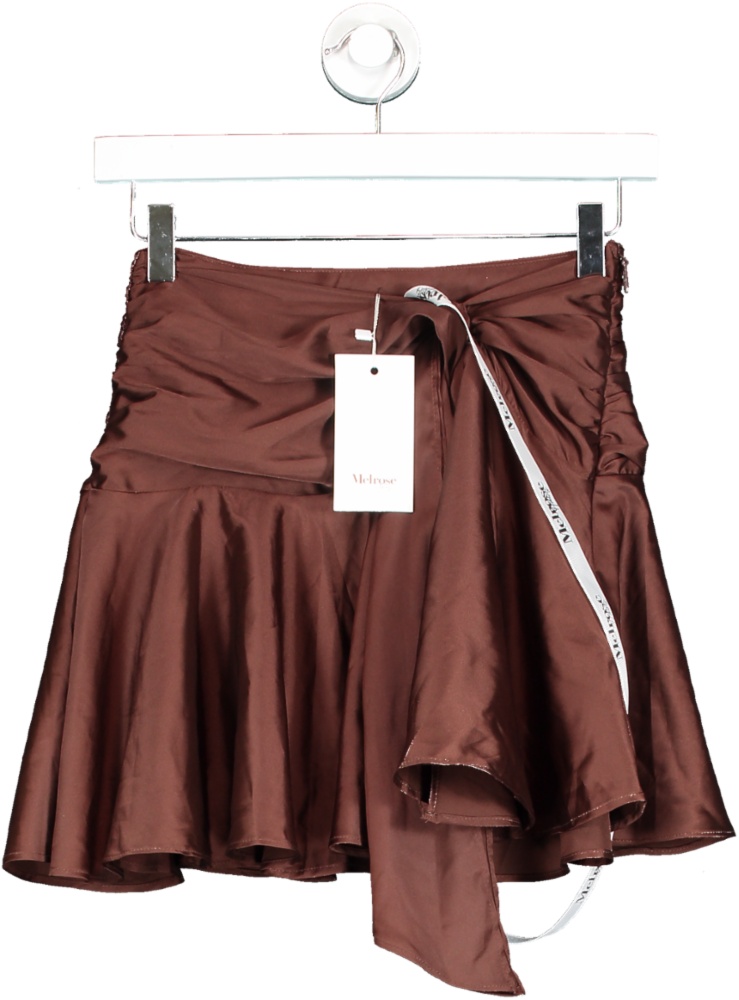 Image of Melrose Haus Brown Sofia Skirt UK S