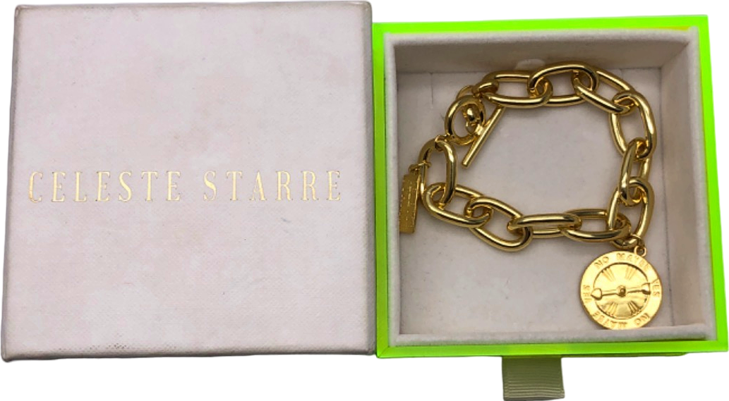 Image of Celeste Starre Gold Horoscope Charm Bracelet