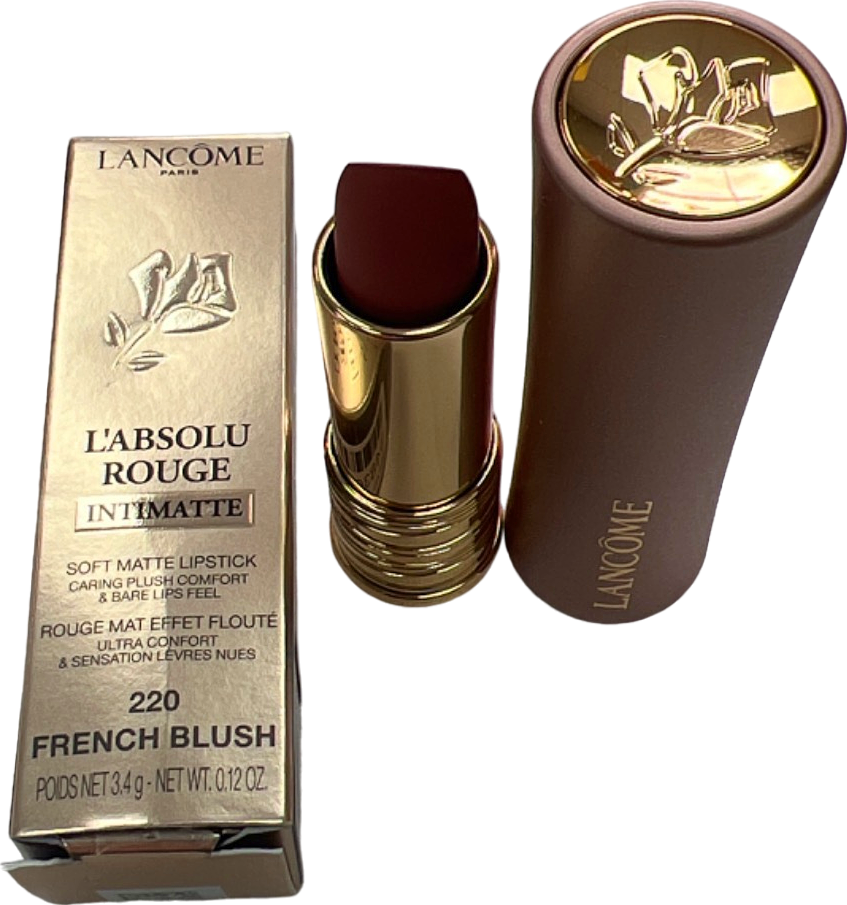 image of Lancome L'Absolu Rouge Intimatte Lipstick 220 French Blush 3.4 g