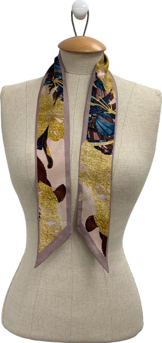 image of Grace de Monaco Floral Silk Scarf One Size