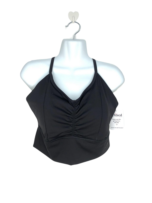 TALA Black Skinluxe Tank Sports Bra UK XL