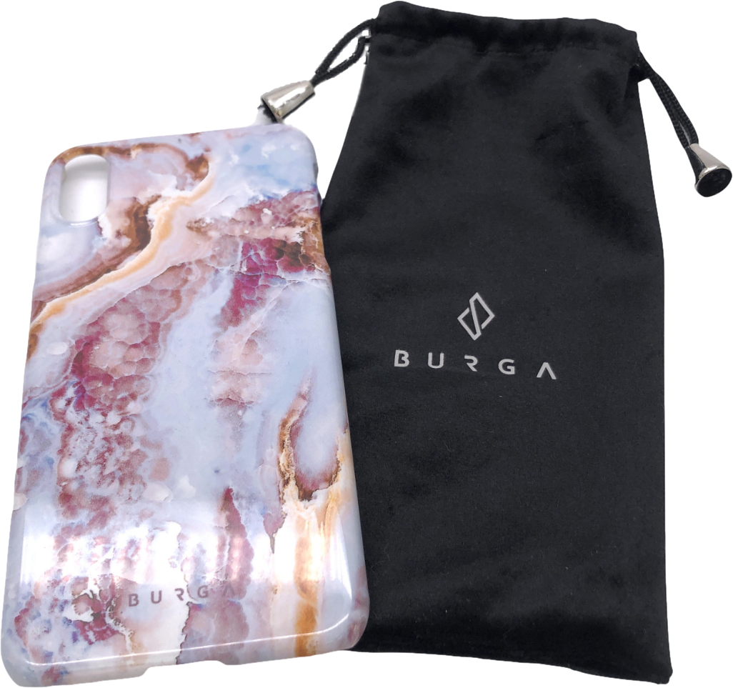 Image of Burga Multicoloured Frozen Leaves Phone Case One Size