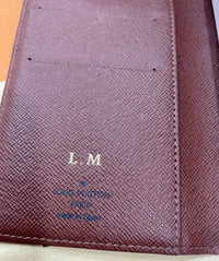 Shop Louis Vuitton Pocket agenda cover (R20503) by SolidConnection