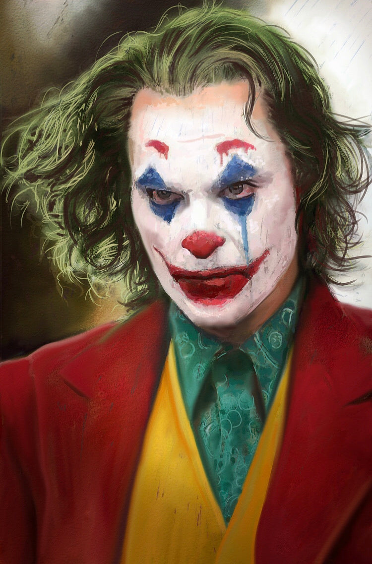 Joker Joaquin Phoenix Print – Diligent Visual