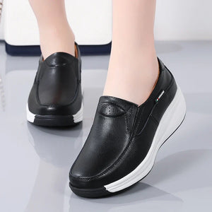 Platform Loafers for ladies - orthopedic - DST Fulfillment