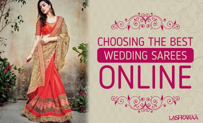 wedding wear sarees online