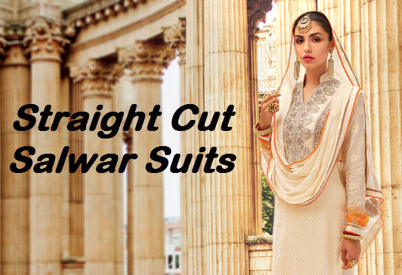 straight anarkali suits