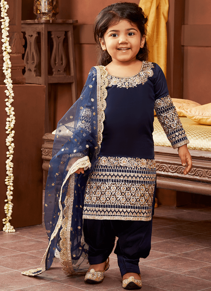 punjabi attire for baby girl