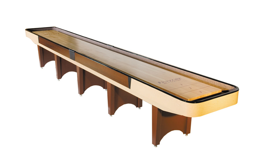 Playcraft 9' Extera Silver Outdoor Shuffleboard Table