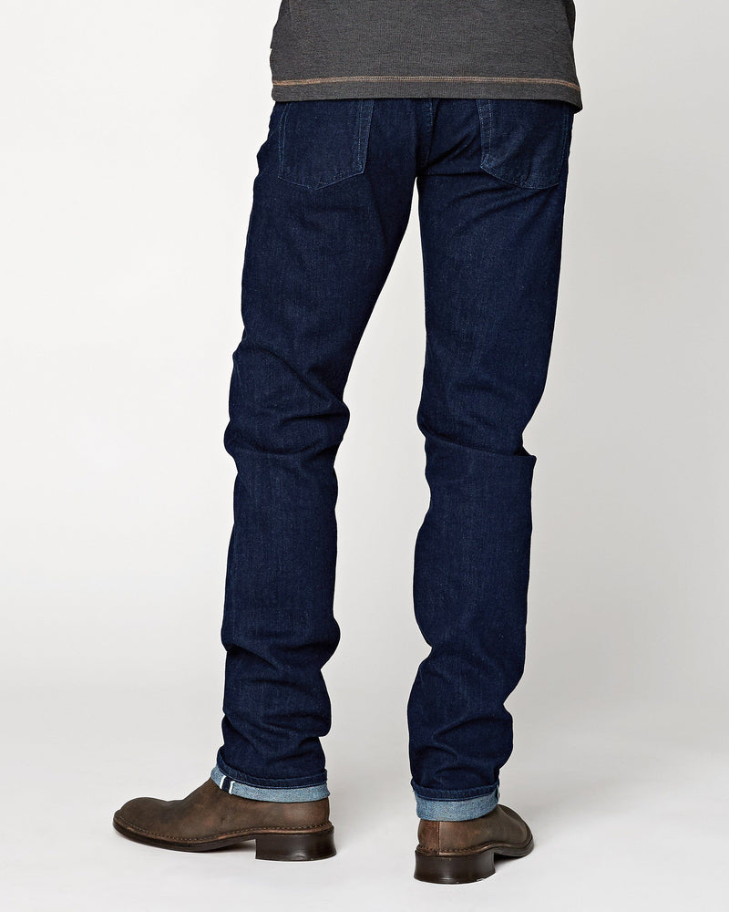 No. 11S Classic Fit Draper Stretch Selvage – Agave Denim