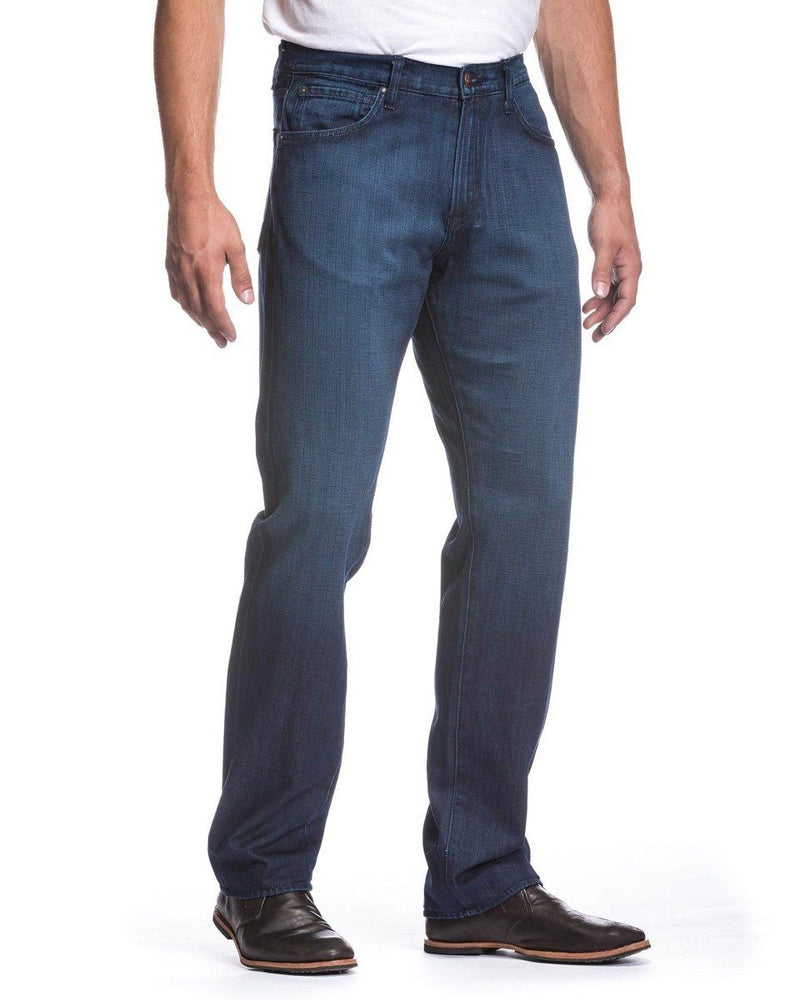 No. 7 Waterman Sandspit Supima Dark – Agave Denim