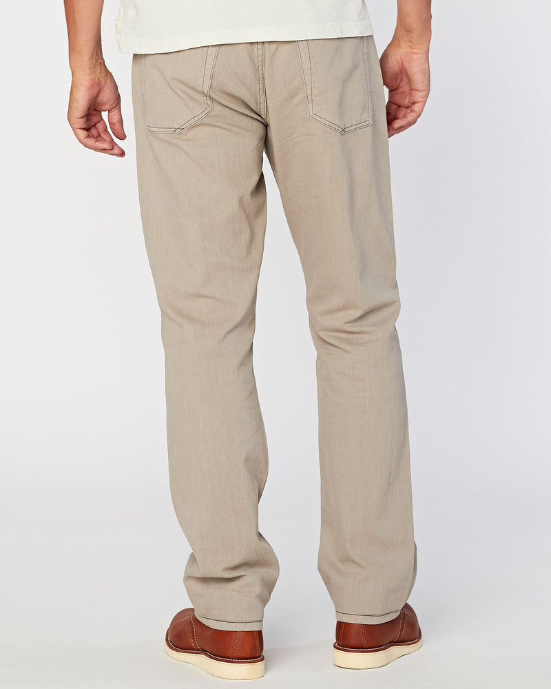 No. 7 Waterman Relaxed Fit Porto Linen – Agave Denim