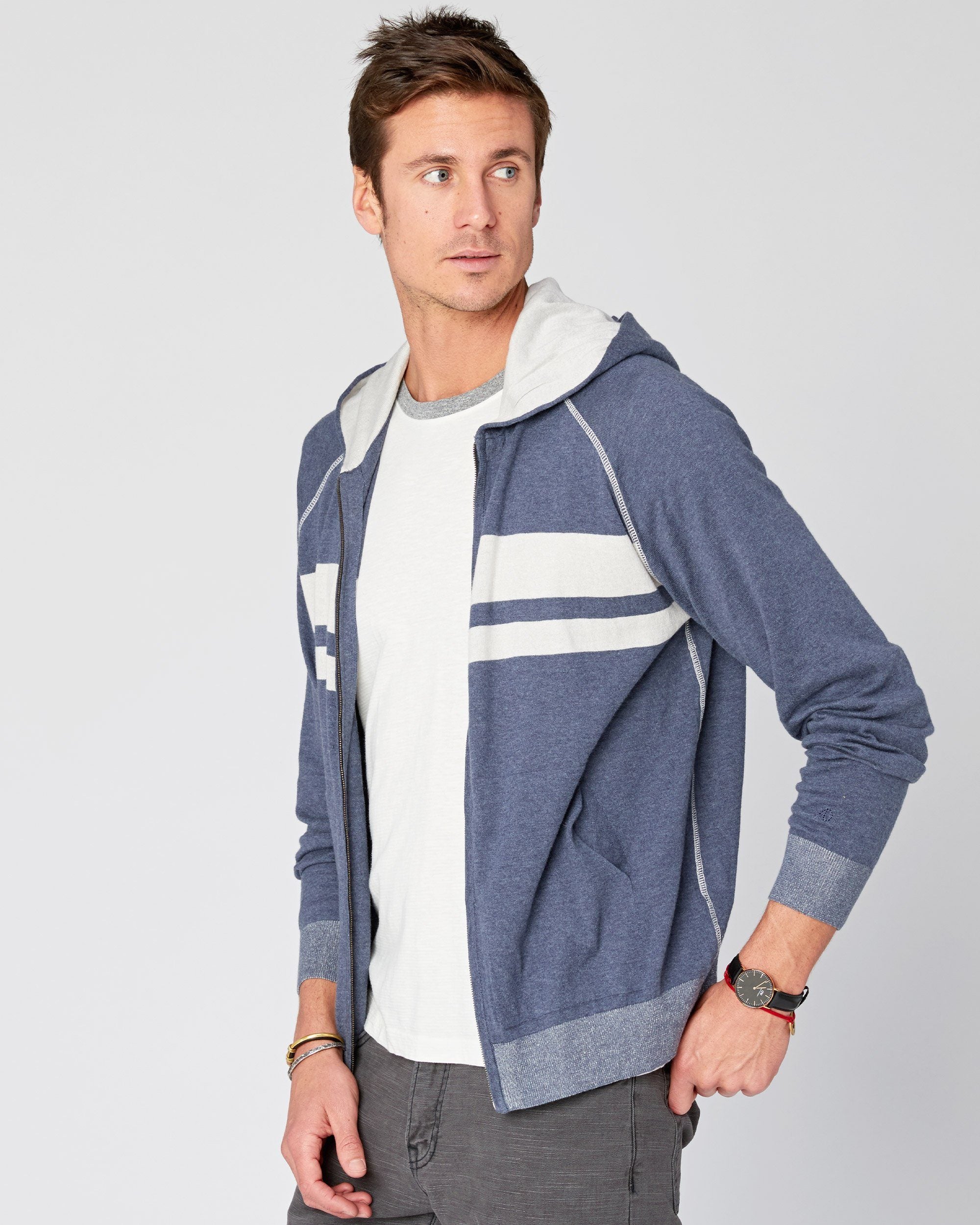 Dorian Supima Hoodie – Agave Denim