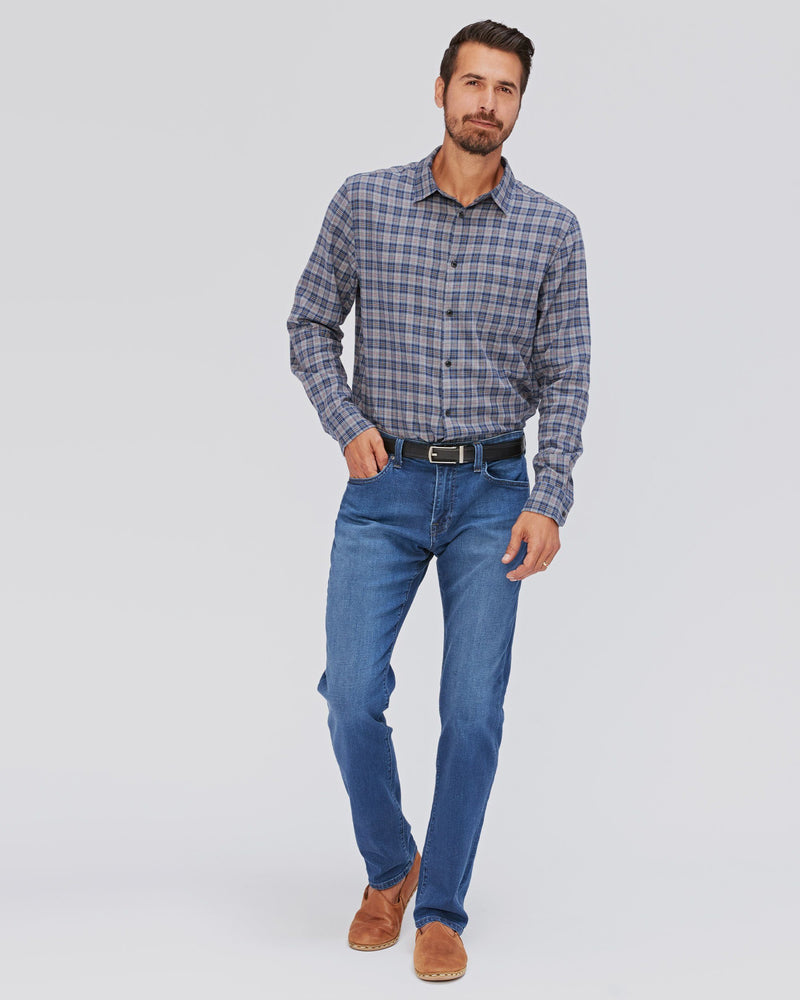 Hartley Plaid Button Up – Agave Denim