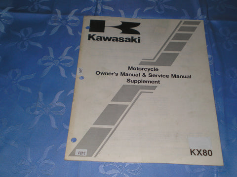 1982 kx80 manual