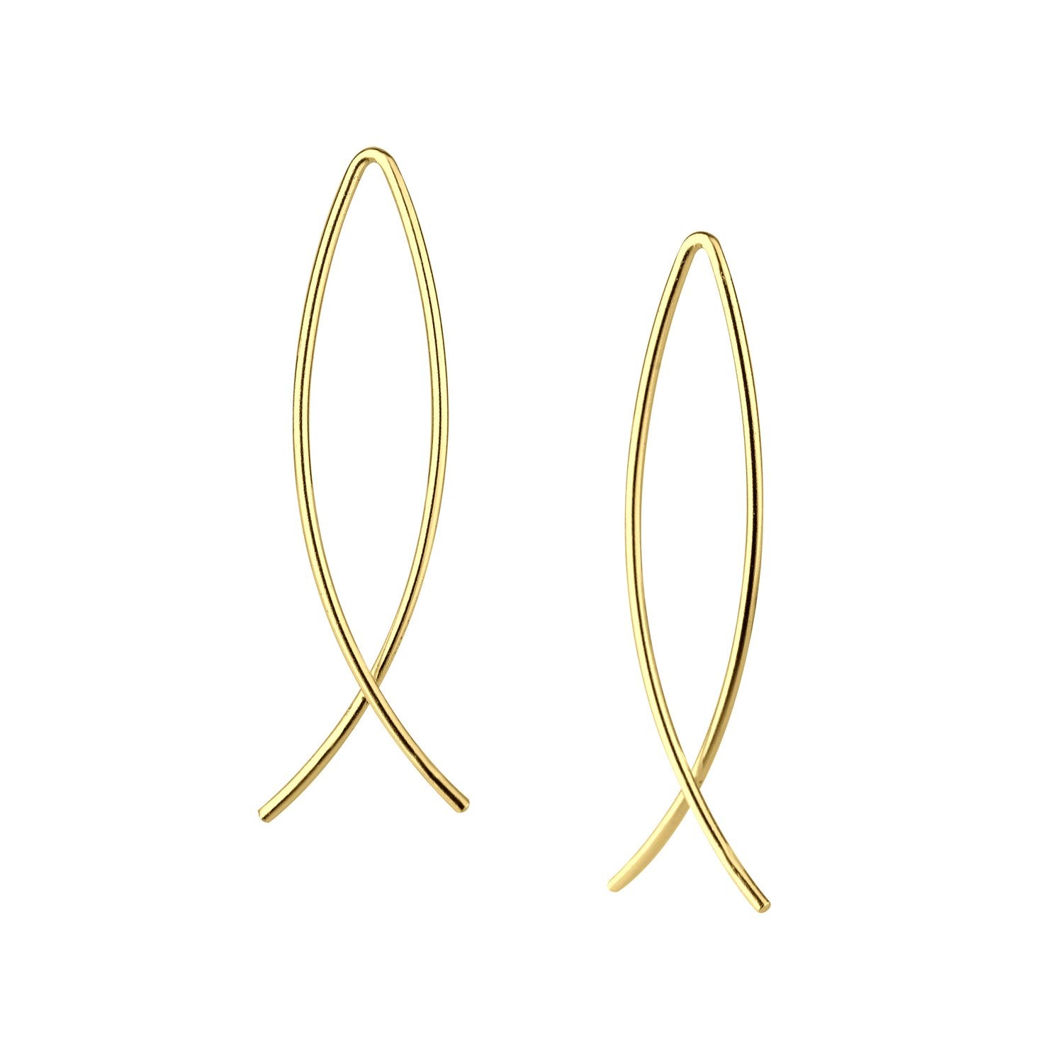 Minimal Modern Threader Earrings