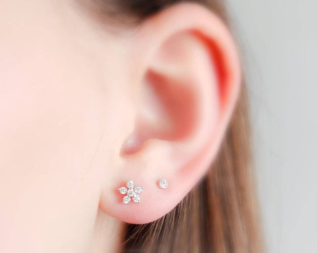 tiny stud earrings