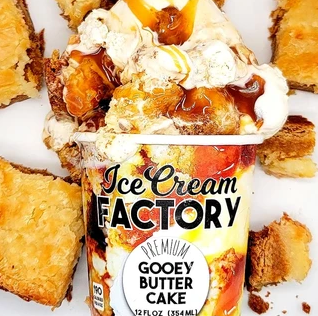 Gooey Butter Cake 12oz Ice Cream