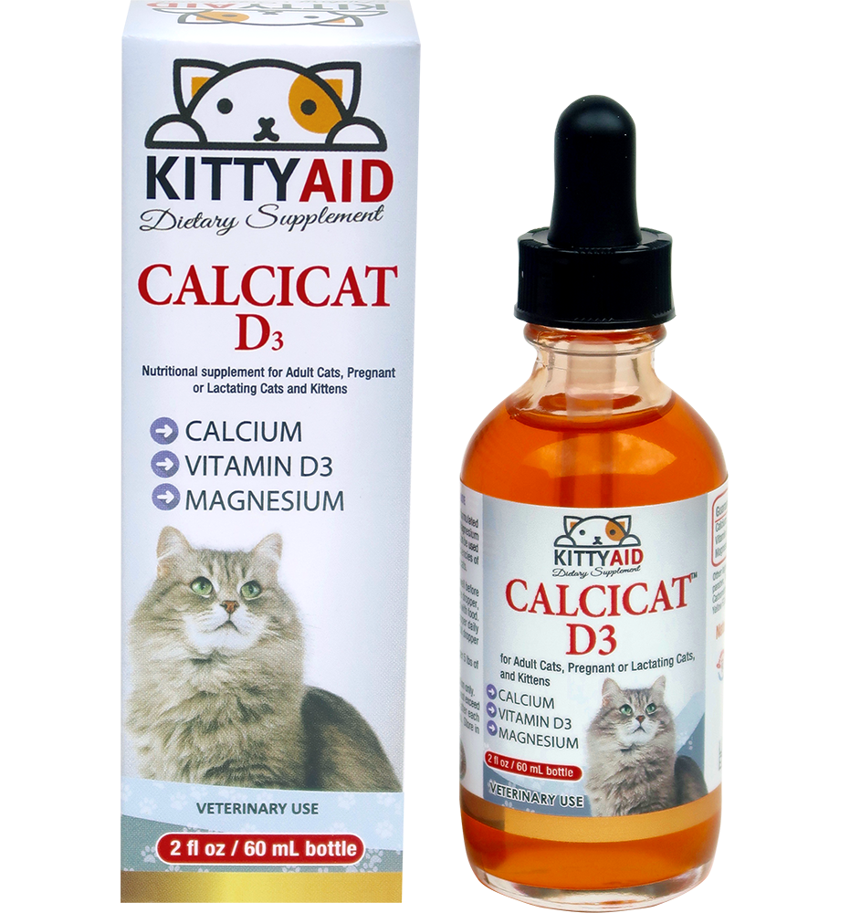 Calcium + Vit.D3 for Cats Liquid Supplement Interfarma Animal Health