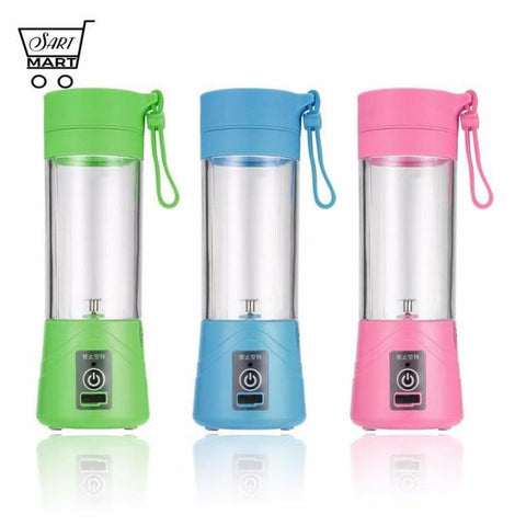 2018 New Best Online Quality 380ml USB Rechargeable Personal Blender - Multi-functional 380ml USB Rechargeable Personal Blender with small size let you mix various kinds of fruits and vegetables. So you can make your favorite juice in a minute. USB Rechargeable Personal Blender made from nontoxic PP/PC material to provide healthy and environmentally-friendly features – SartMart