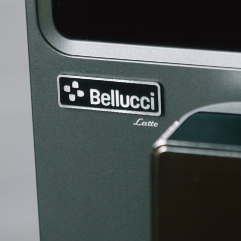 Bellucci logo sur une machine