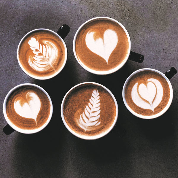 Motifs de latte art