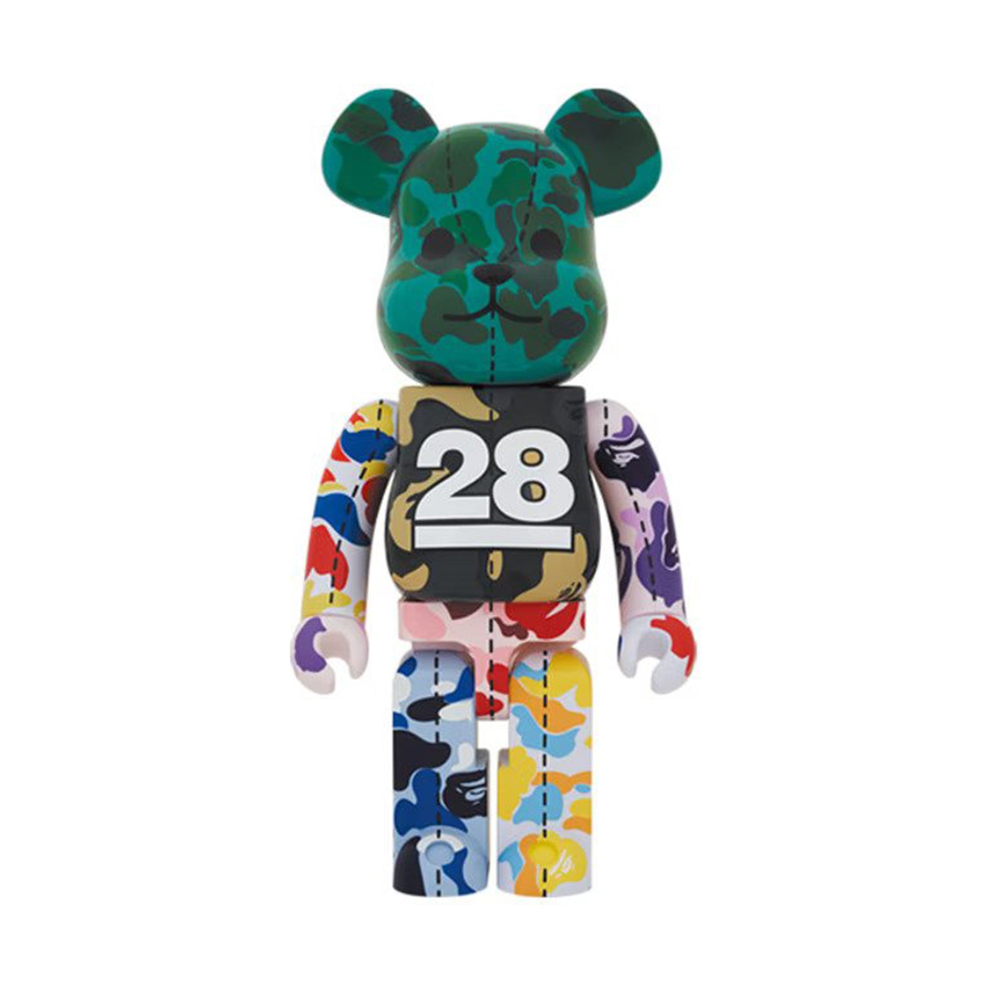 Bearbrick x BAPE 28th Anniversary Blue Camo #2 1000% | PLUS