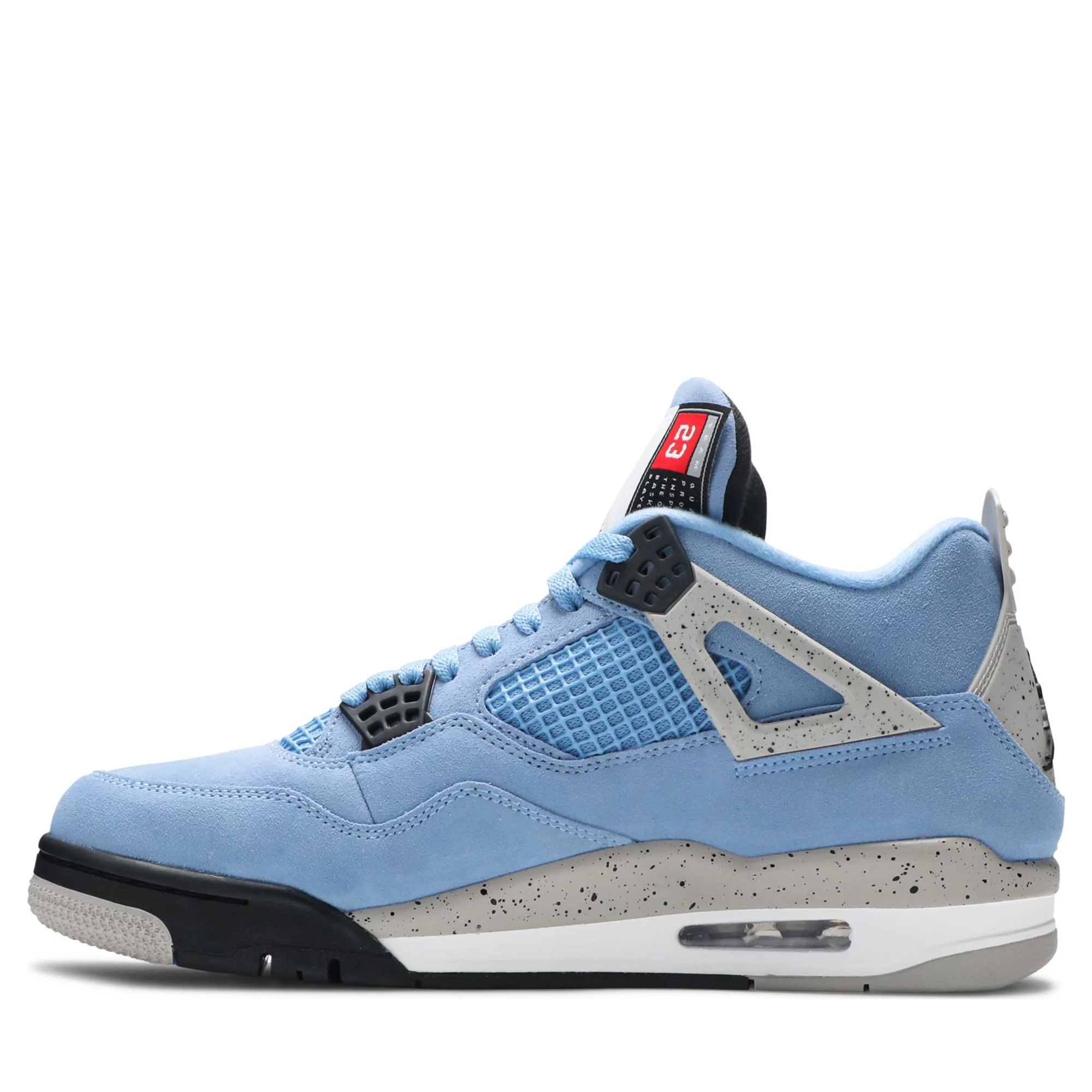 Jordan 4 Retro University Blue (GS) | PLUS