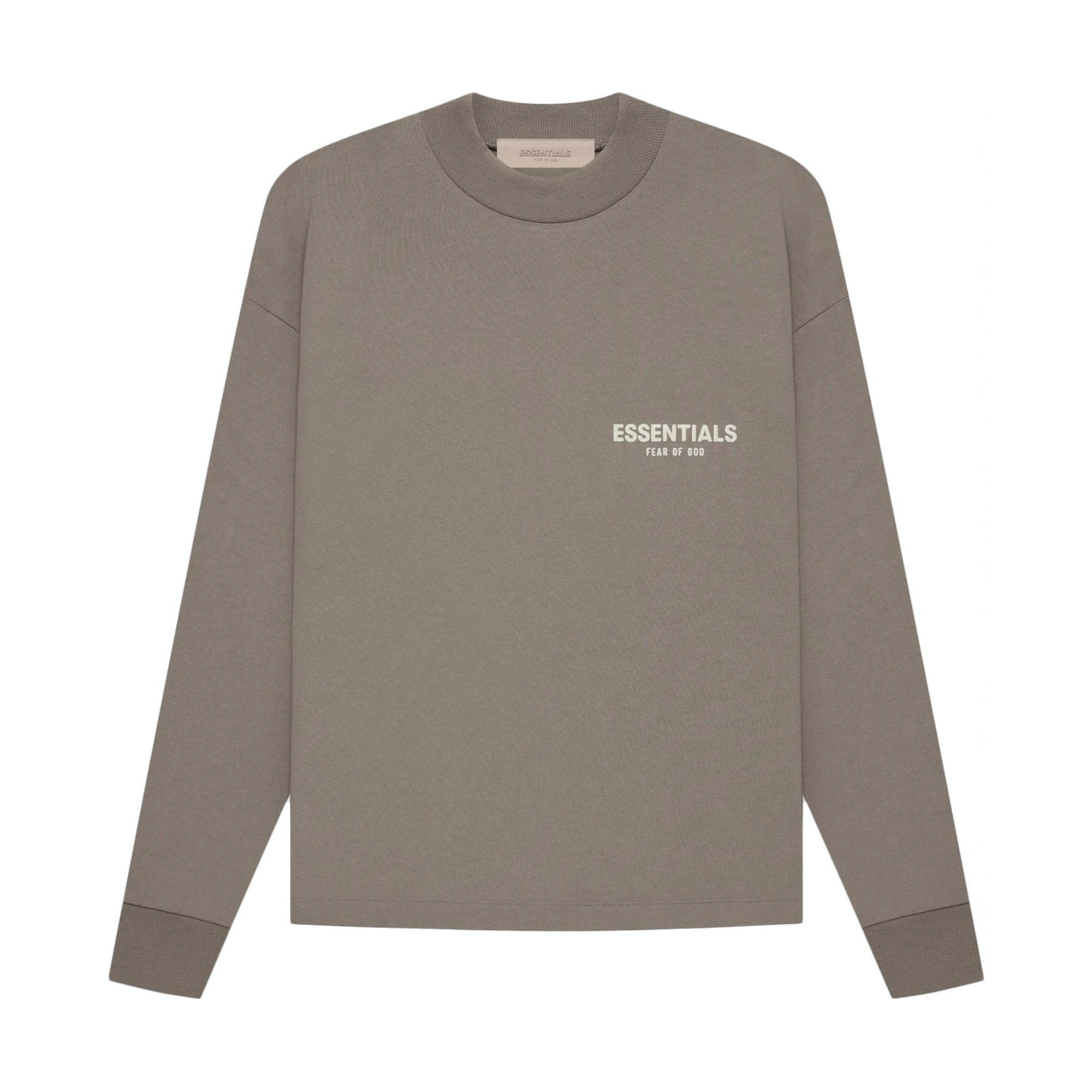 FOG Essentials 1977 L/S T-shirt Dark Oatmeal | PLUS