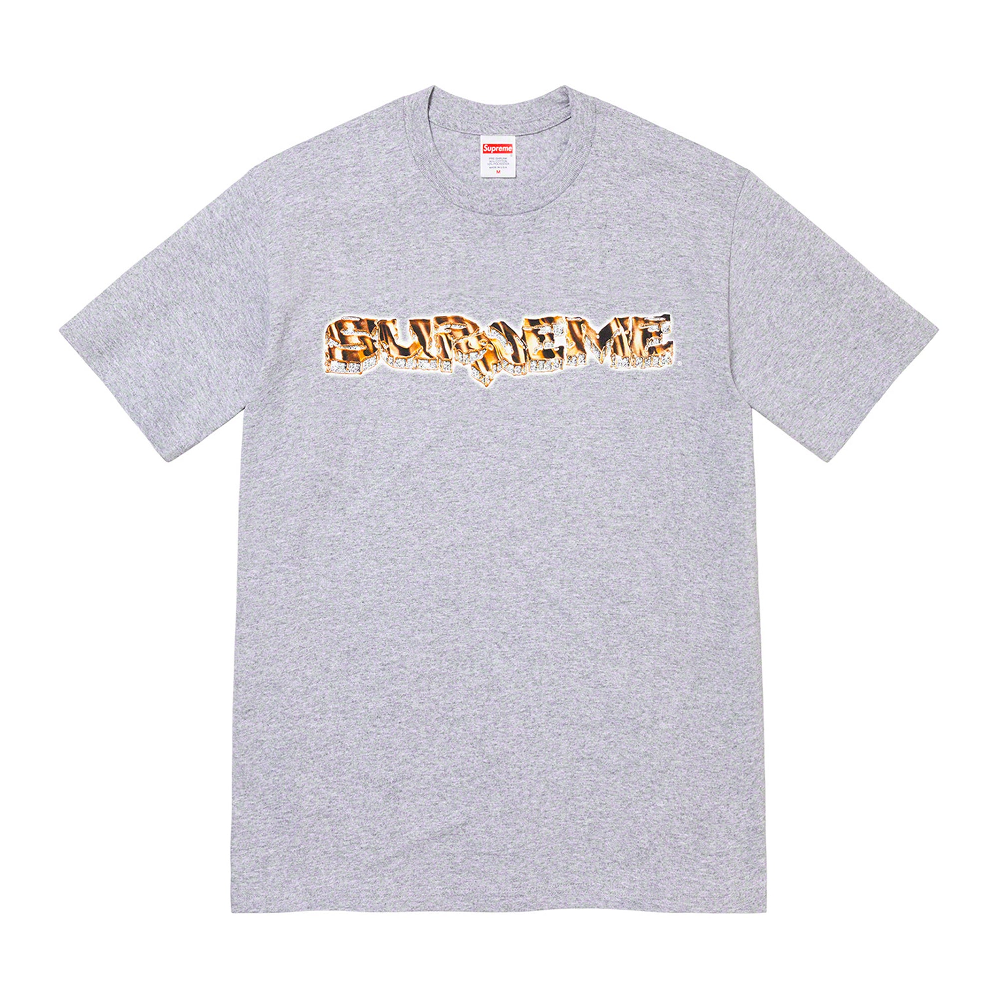 Supreme Crown Tee Heather Grey-