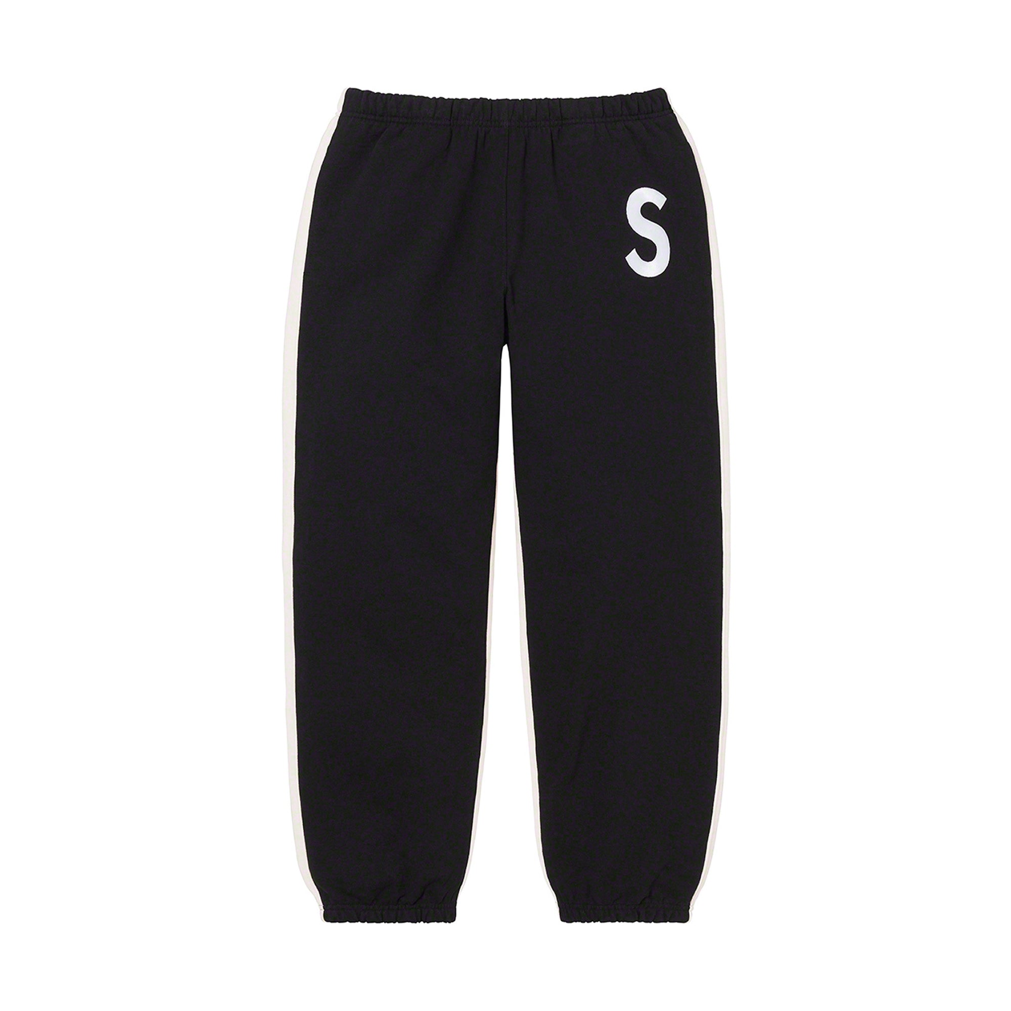 Supreme S Logo Sweatpant Black (FW22)