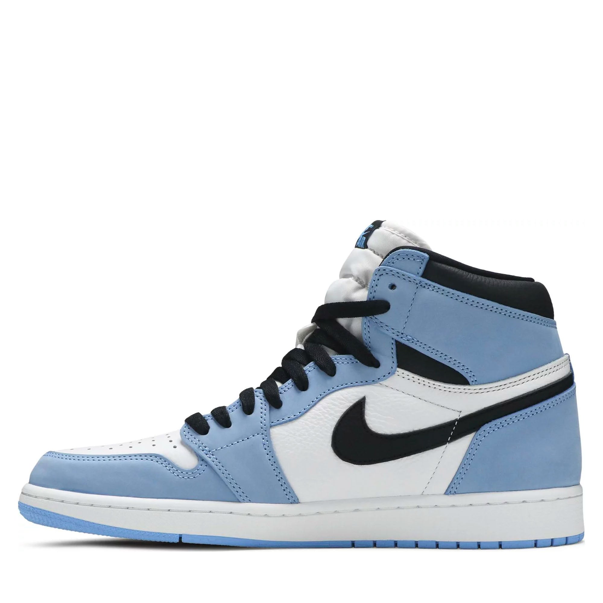 Jordan 1 Retro High White University Blue Black | PLUS