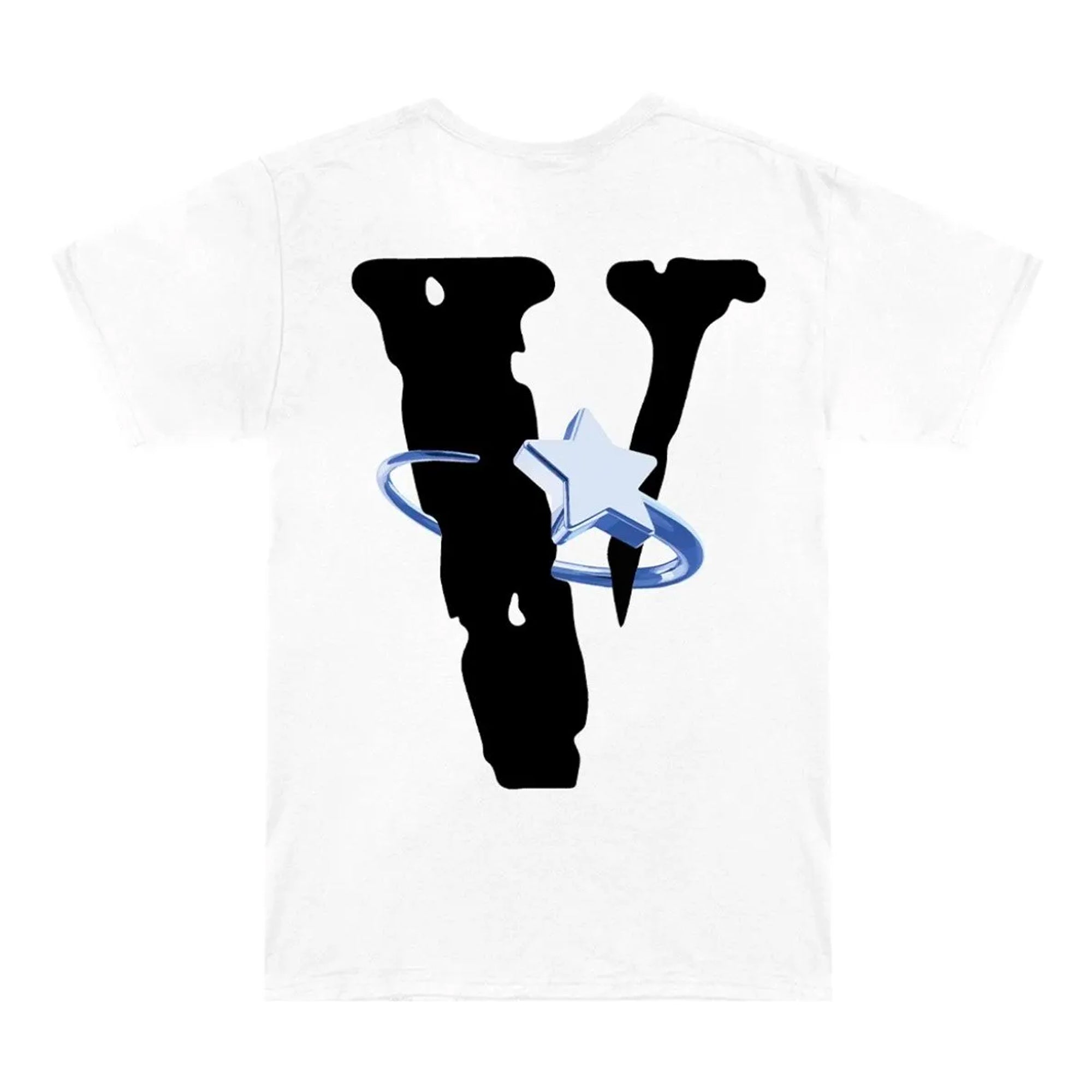 Pop Smoke x Vlone Halo T-Shirt White | PLUS