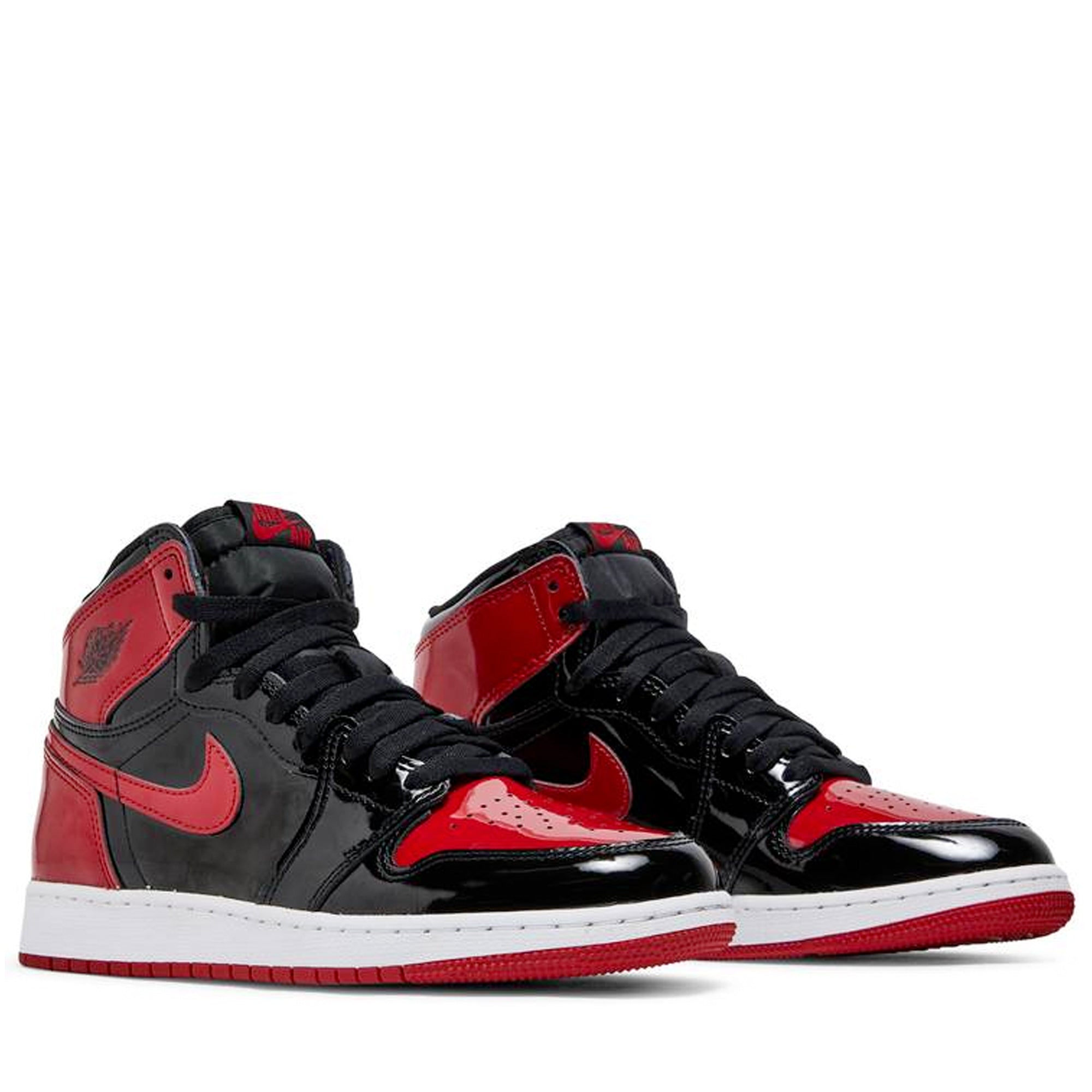 NIKE GS AIR JORDAN 1 High OG Patent Bred