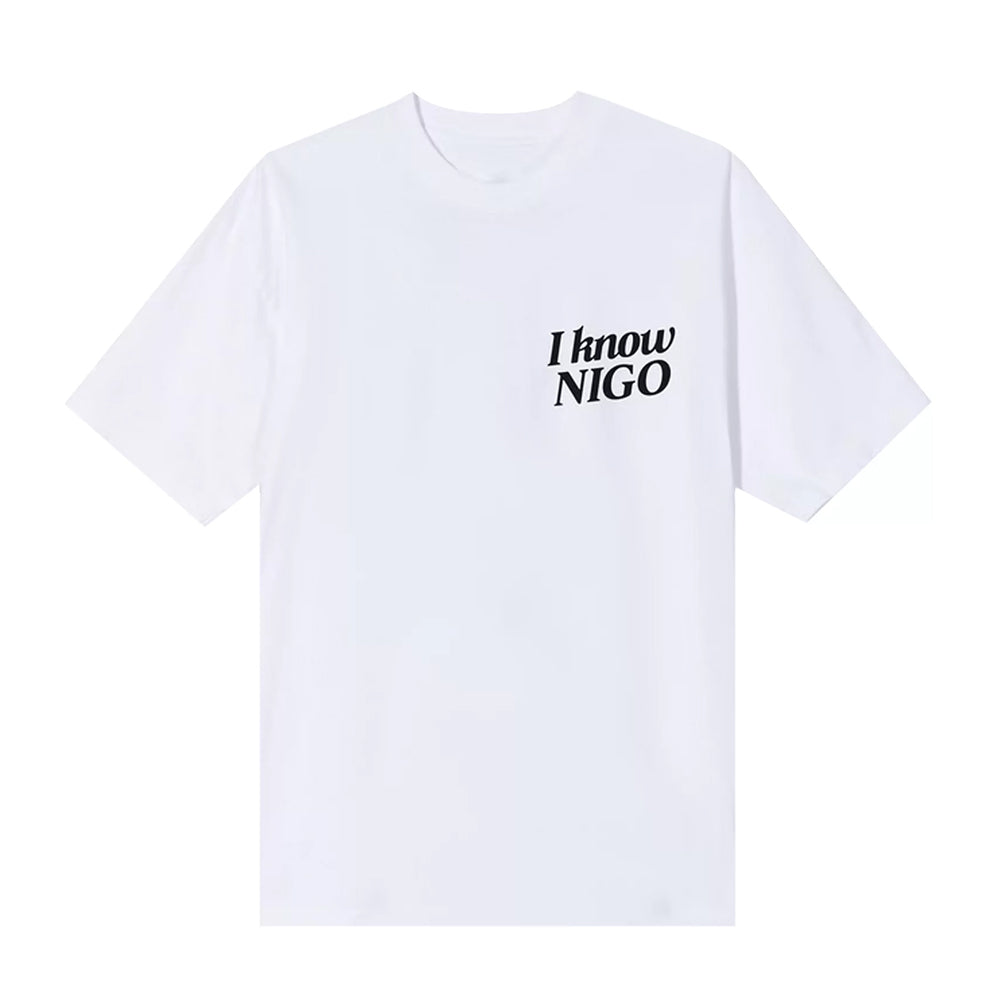 Human Made x Victor Victor I Know Nigo T-Shirt White | PLUS