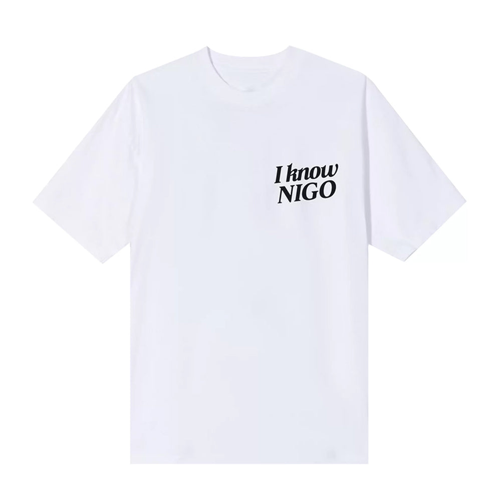 Human Made x I Know Nigo Dog Tee White | PLUS