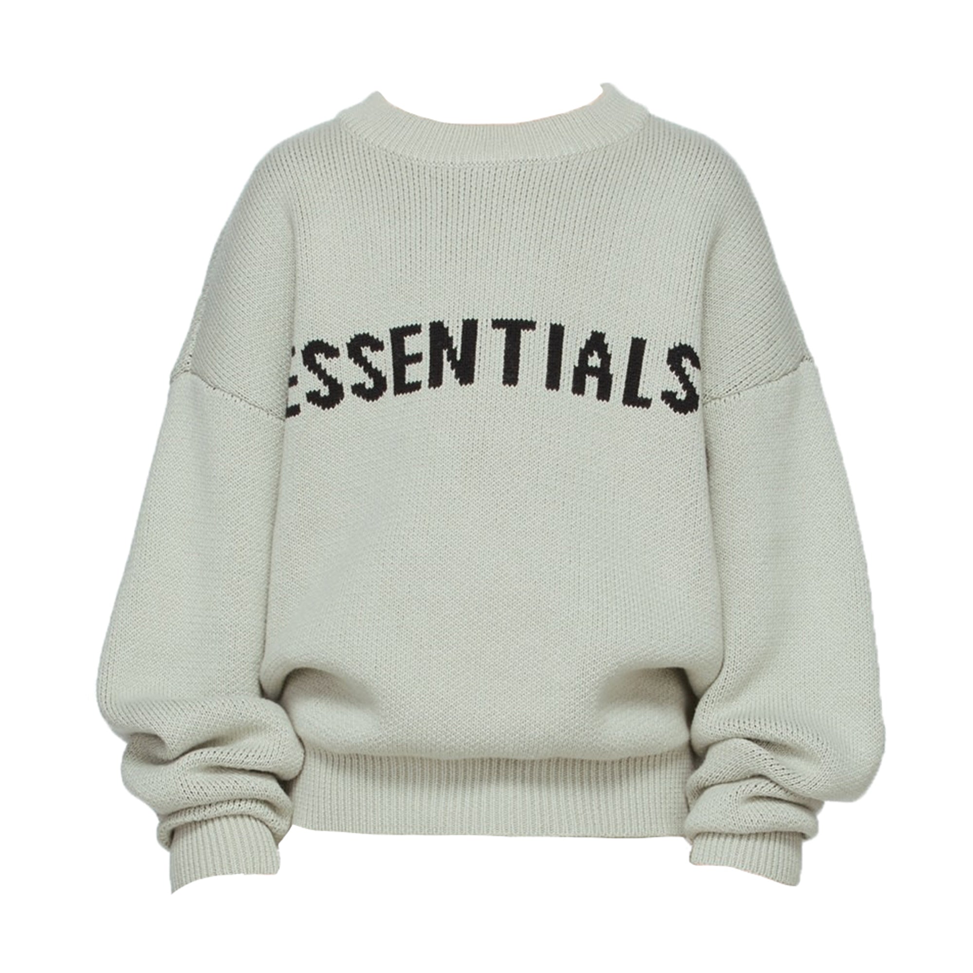 FOG Essentials Kids Knit Sweater Concrete | PLUS