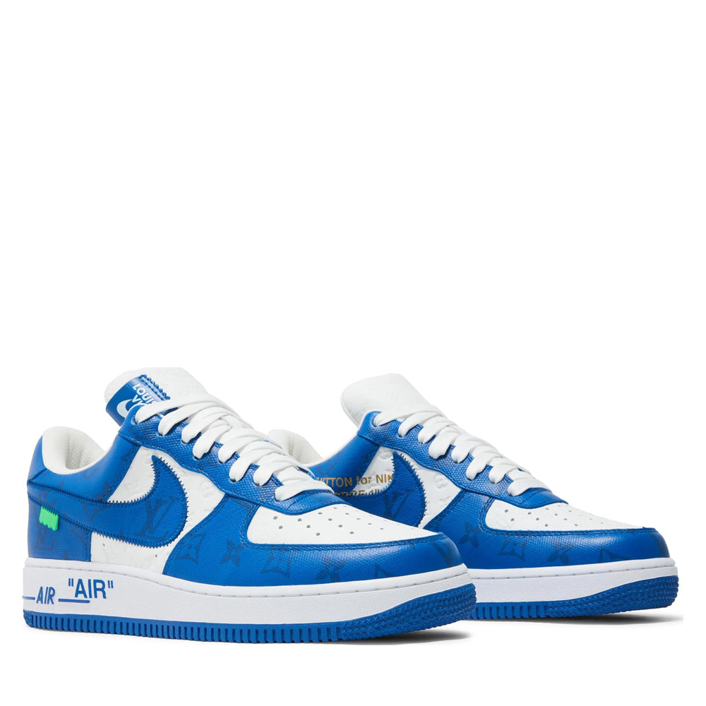 Louis Vuitton Nike Air Force 1 Low By Virgil Abloh White Royal