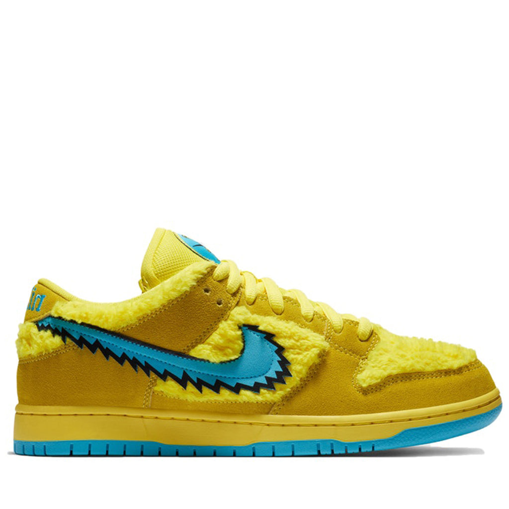 Nike SB Dunk Low Grateful Dead Bears Opti Yellow – Plus