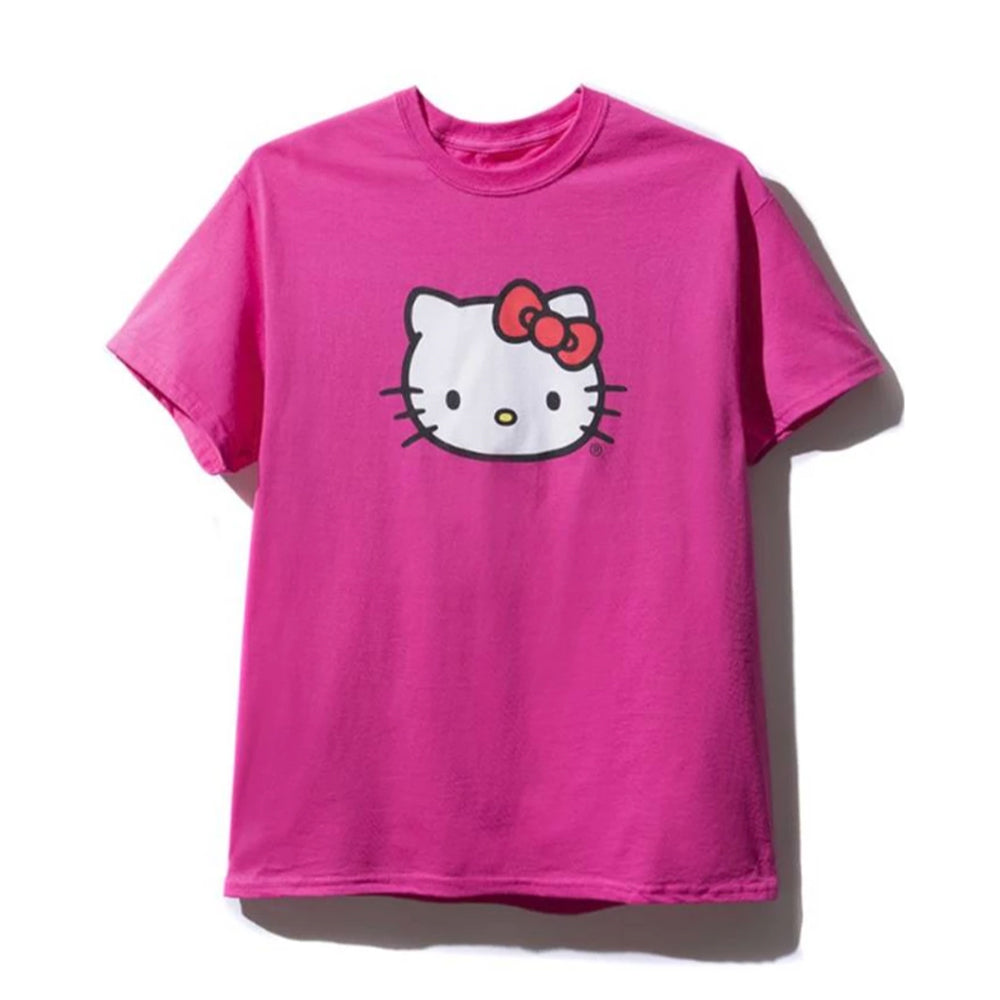 Anti Social Social Club Hello Kitty Tee Pink | PLUS