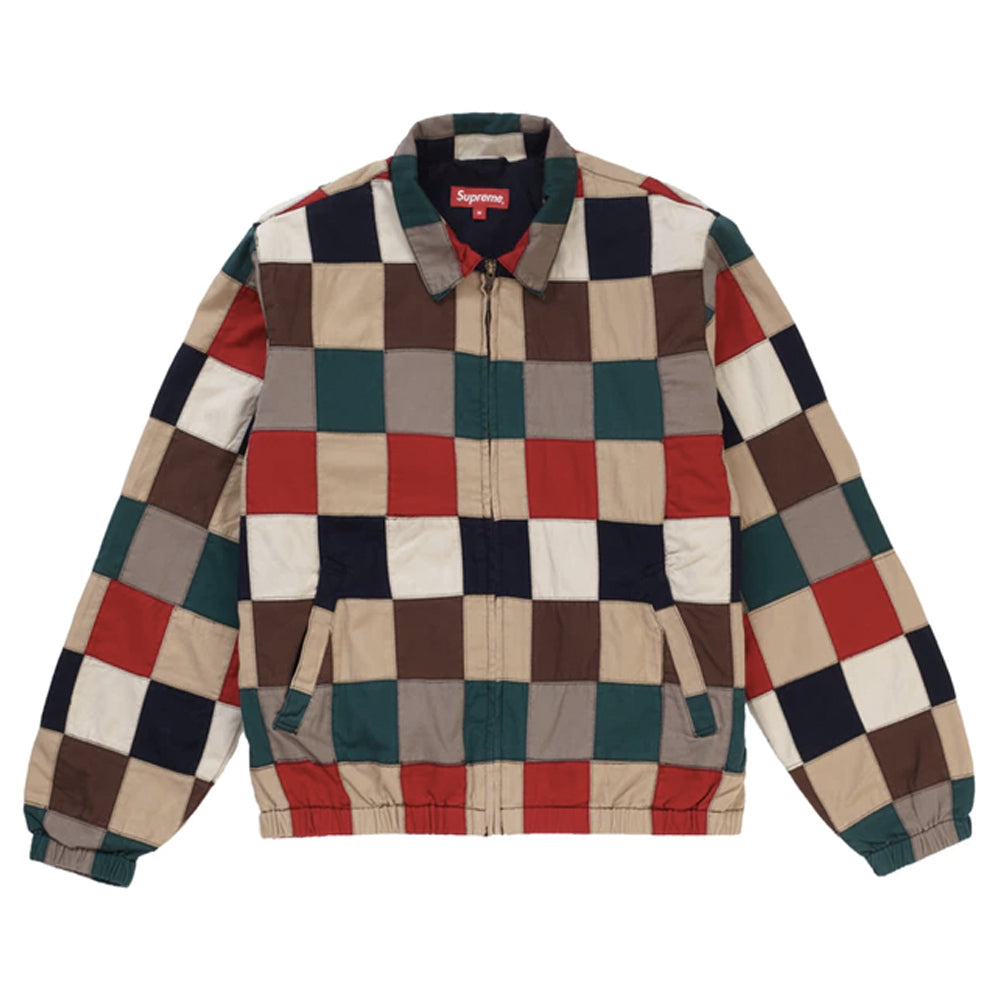 supreme patchwork jacket