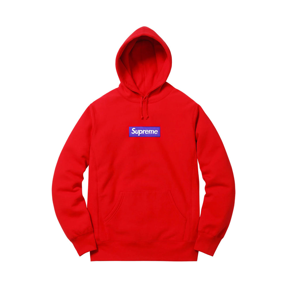 Supreme Bandana Box Logo Hooded Sweatshirt Red | PLUS