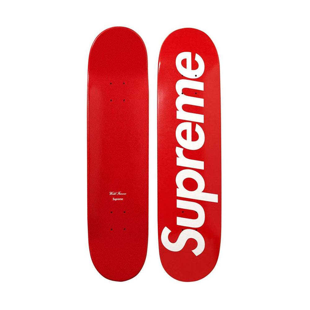 Supreme Logo Skateboard Deck Red – Plus