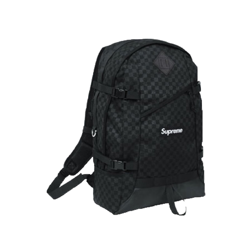 supreme checkered backpack