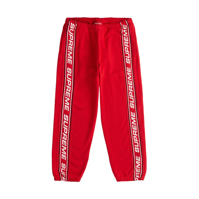 supreme pants red